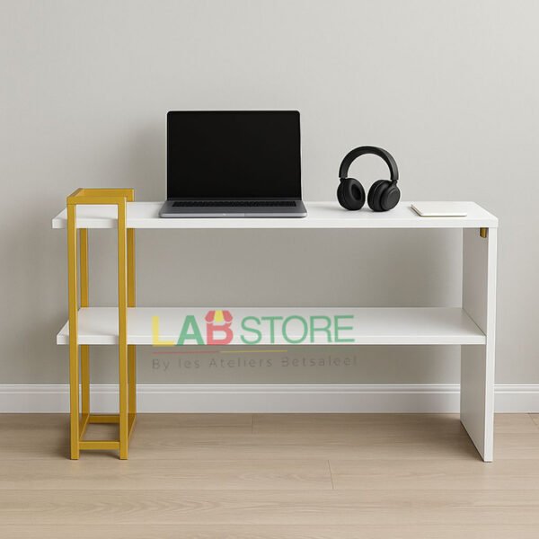Bureau contemporain – Blanc & Or
